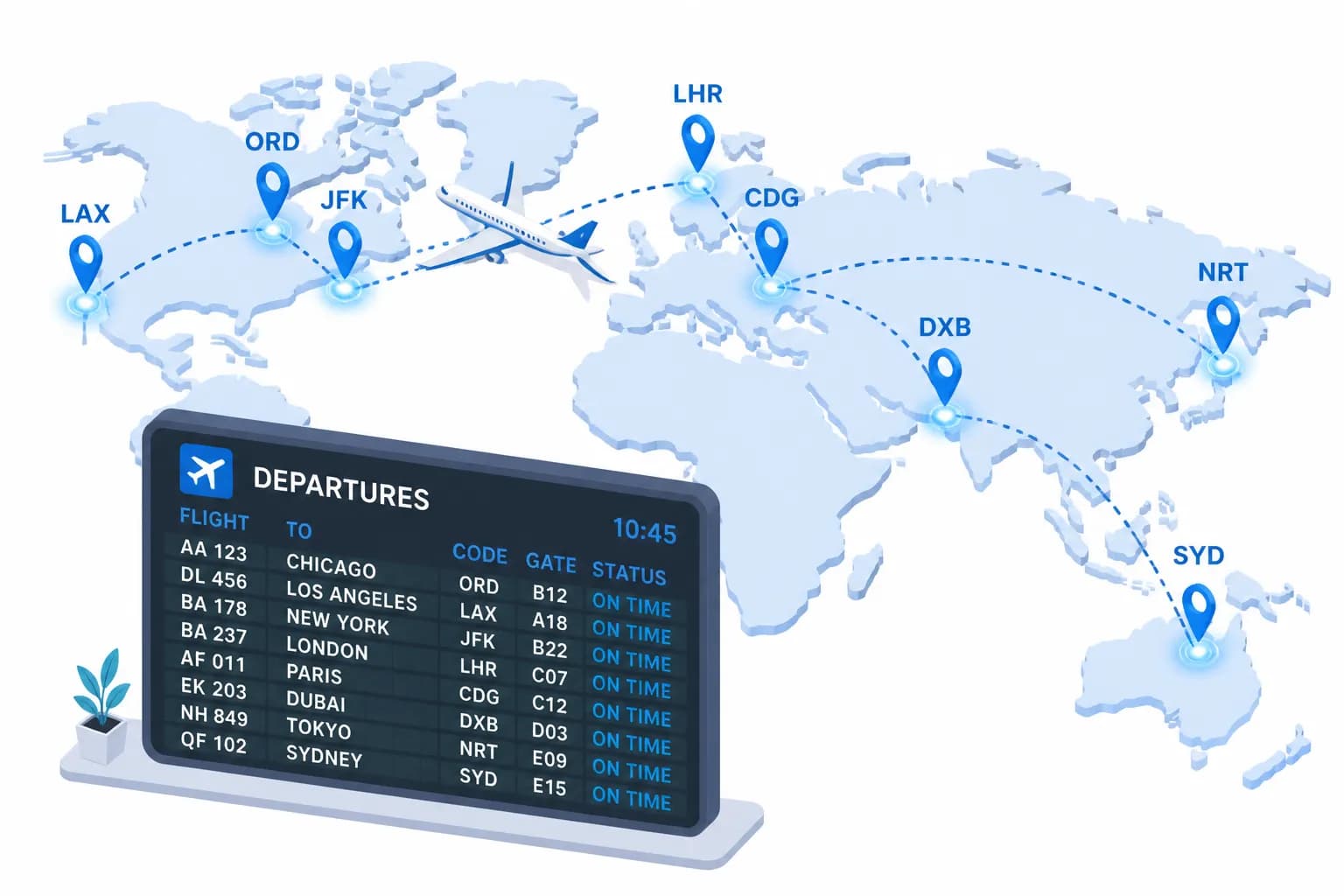 Airport Codes Explained: Why Chicago Is ORD, Los Angeles Ends in X, and Other Mysteries Solved