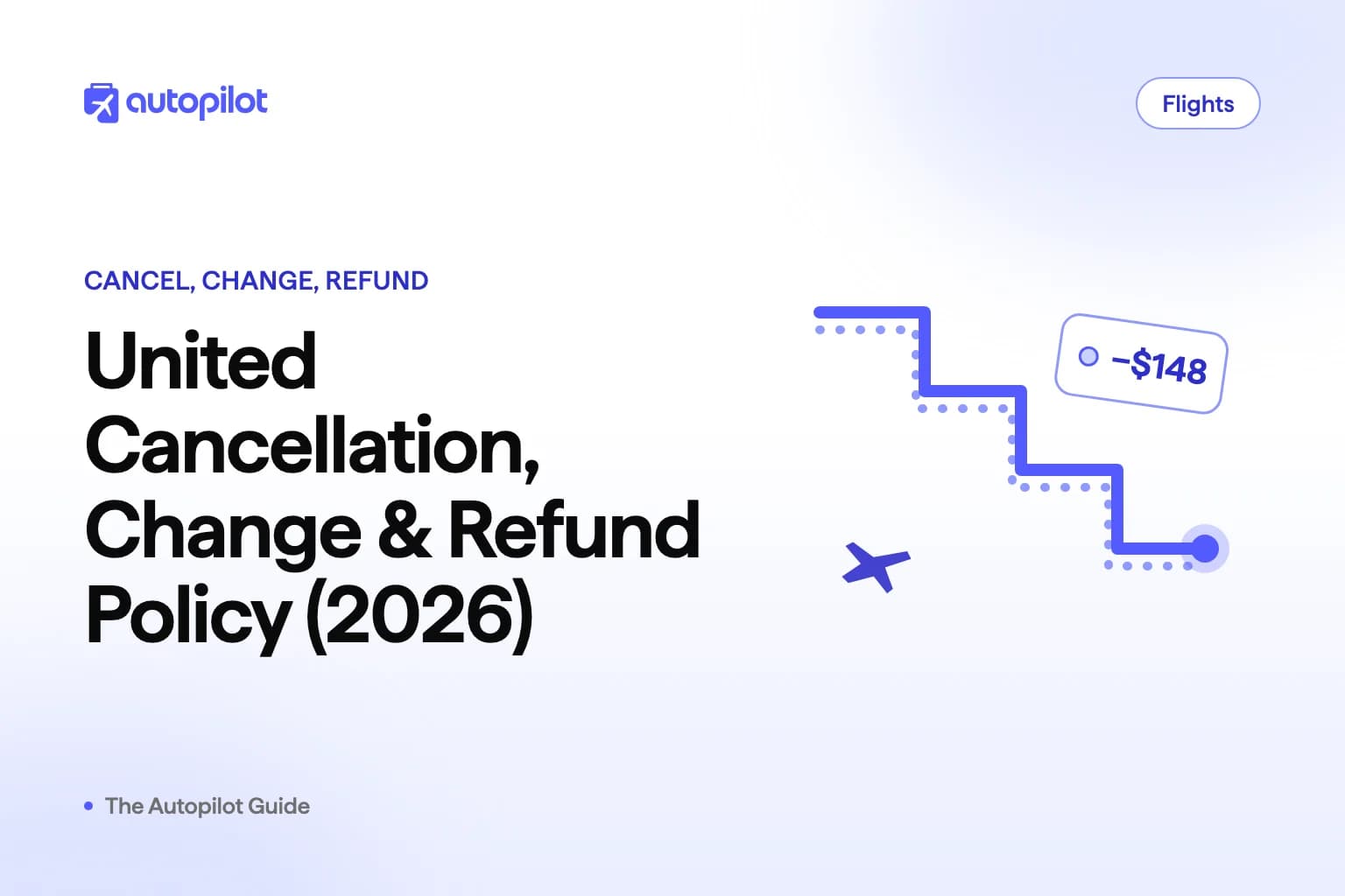 A traveler at an airport gate reviewing a cancelled itinerary and refund options on a phone