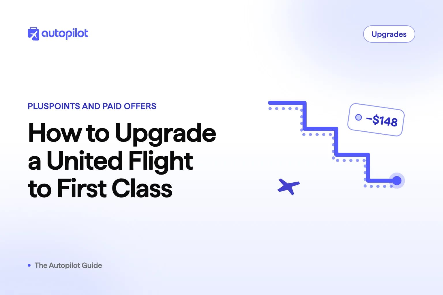 A traveler comparing upgrade options for a domestic first class seat on a phone at the departure gate