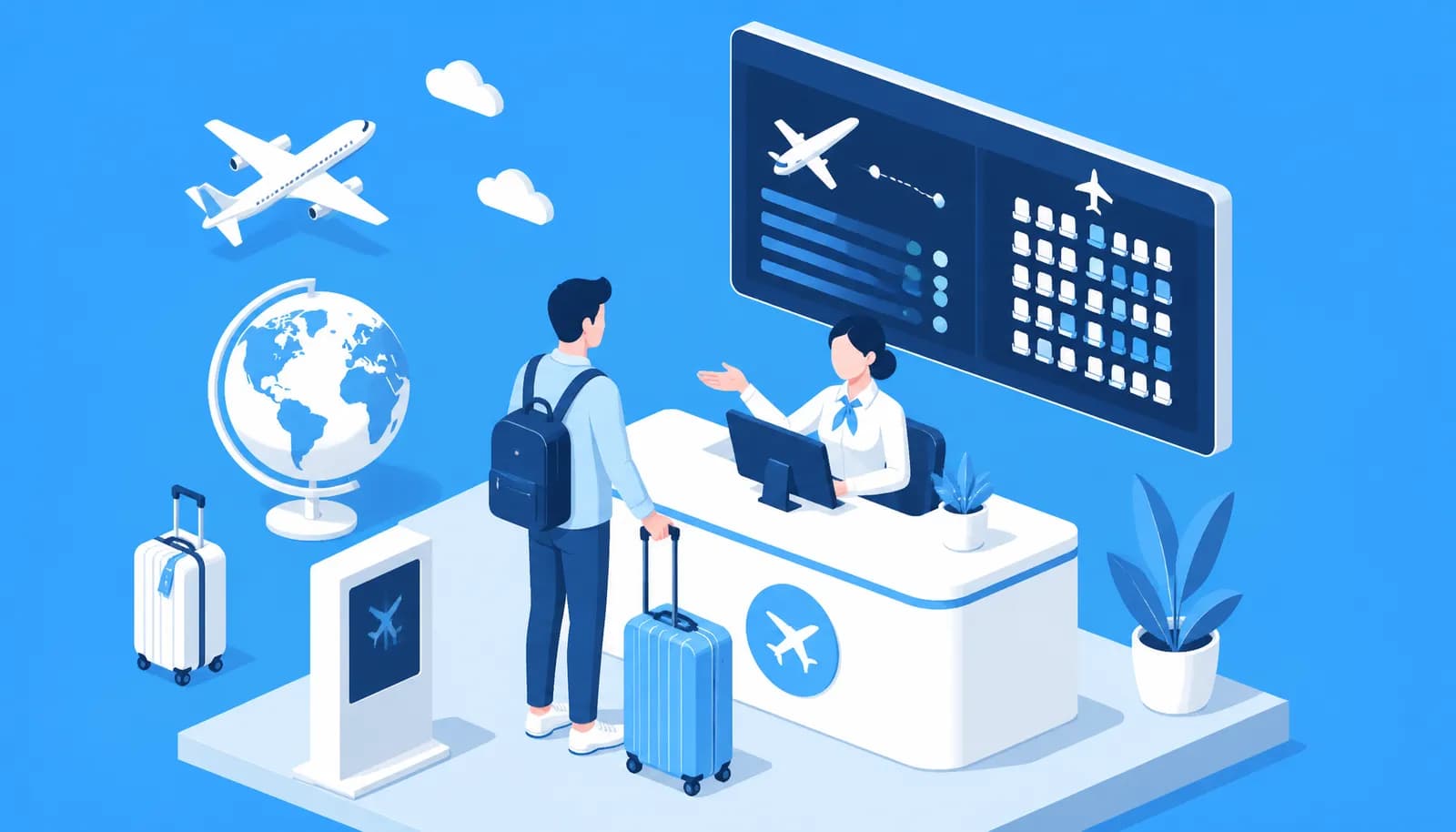 Comparison chart of airline standby policies across major U.S. carriers in 2026
